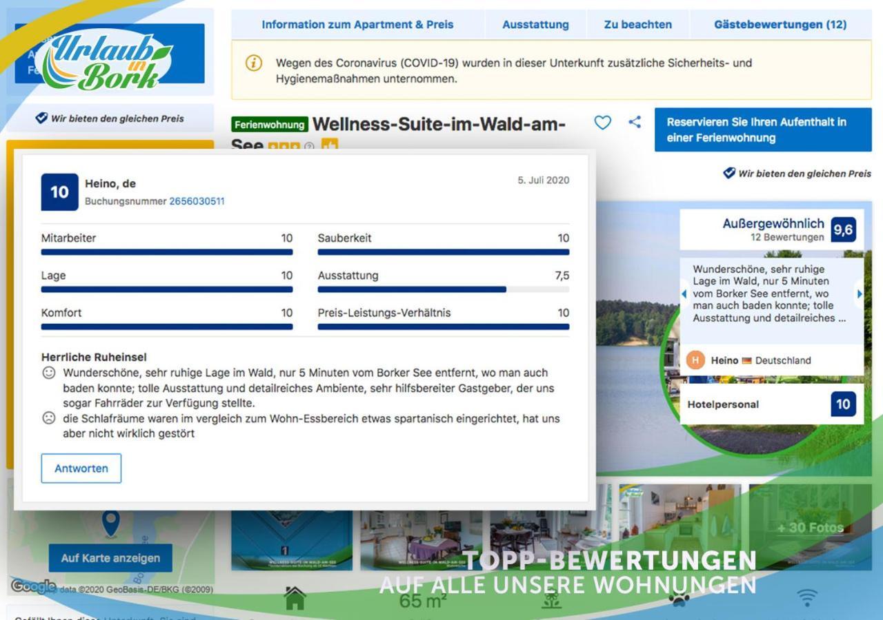 Jagd-Angler-Suite-03-Im-Wald-Am-See Kyritz Εξωτερικό φωτογραφία